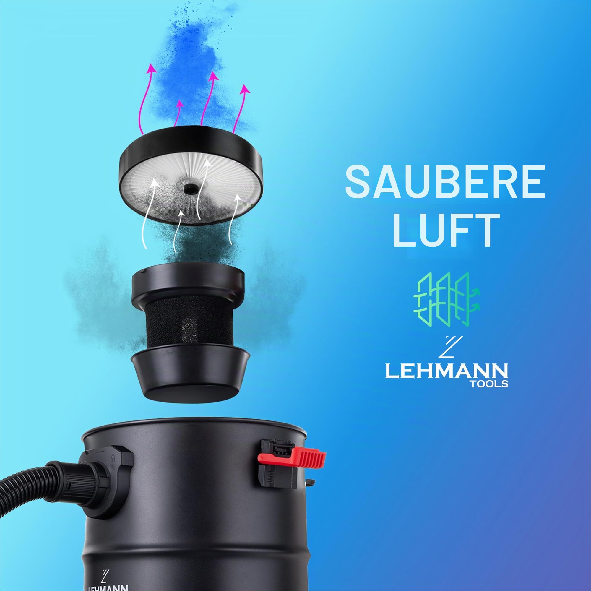 lehmann-ultrawash-4-in-1-waschsauger-20-liter-beutellos image 2