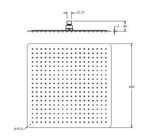 gr-nblatt-shower-kopfbrause-40x40-cm-edelstahl-eckig image 3