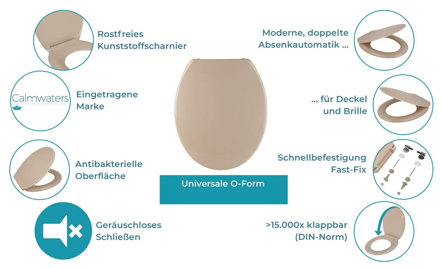 calmwaters-essential-soft-wc-sitz-beige-duroplast-absenkautomatik image 2