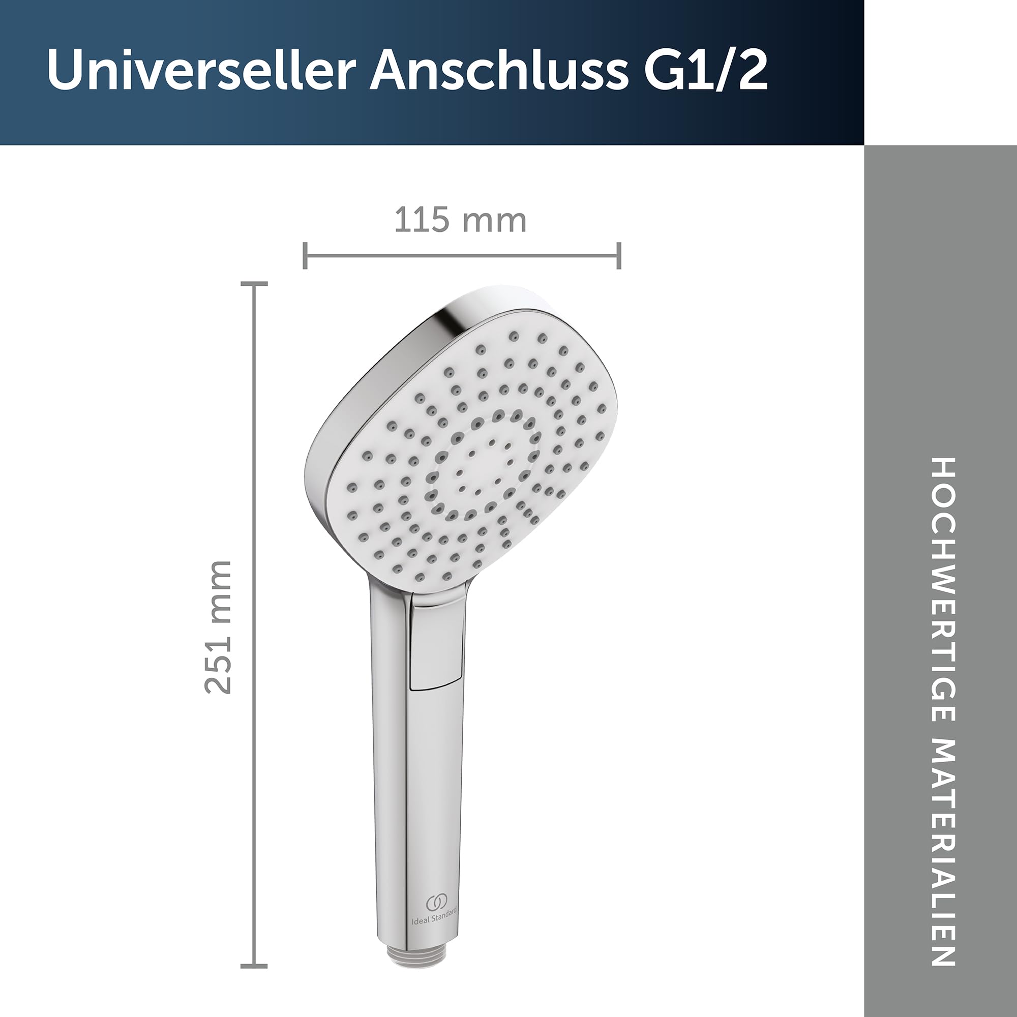 ideal-standard-idealrain-evo-diamond-handbrause-chrom-3-strahlarten image 6