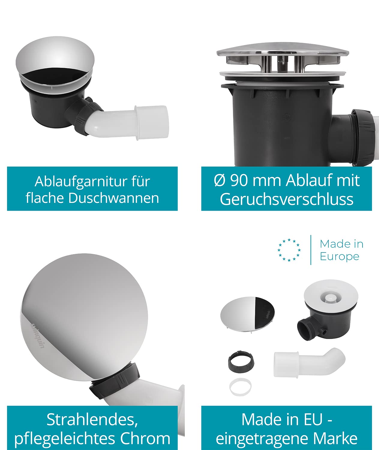 calmwaters-ablaufgarnitur-90mm-duschwanne-wei-chrom-siphon image 2
