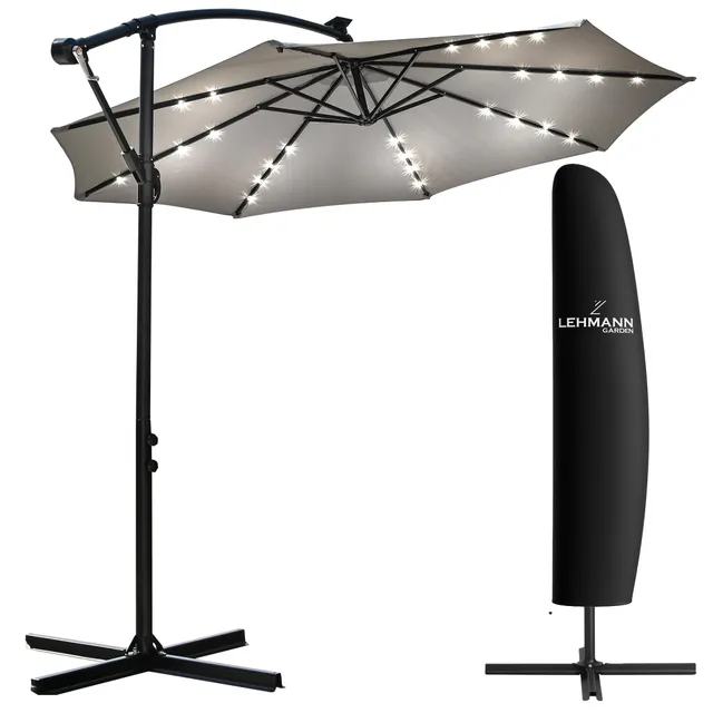 lehmann-sonnenschirm-led-solar-ampelschirm-360-mit-st-nder image 1