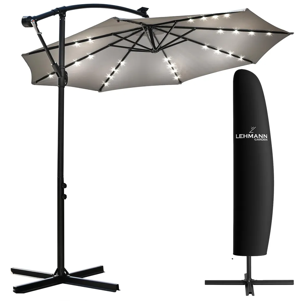 lehmann-sonnenschirm-led-solar-ampelschirm-360-mit-st-nder image 1