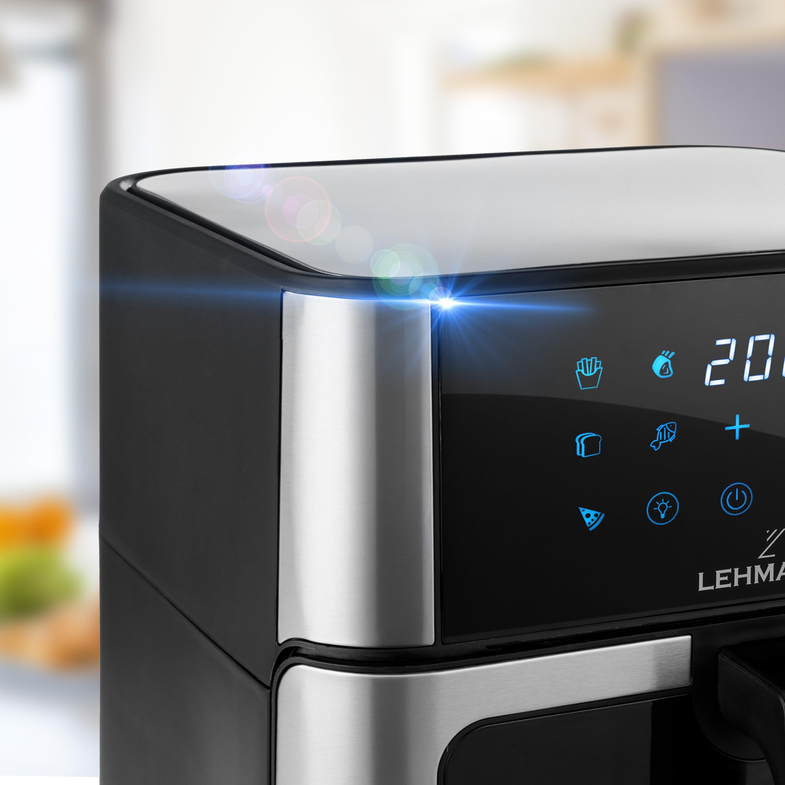lehmann-hei-luftfritteuse-10l-air-fryer-xxl-wifi-sichtfenster image 5