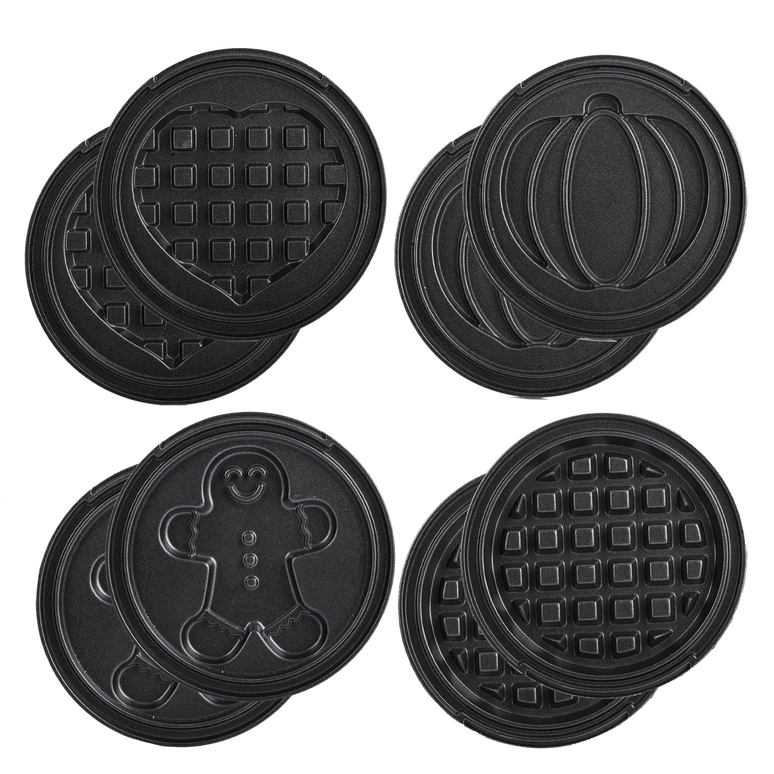lehmann-gofrownice-mini-waffeleisen-rot-wechselplatten-4in1 image 8