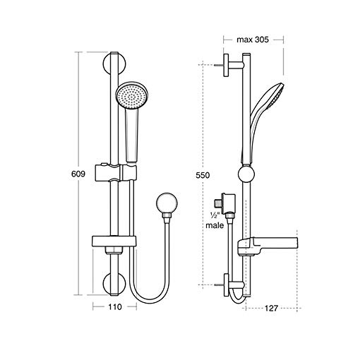 ideal-standard-idealrain-s1-duschset-regen-600-mm-chrom image 6