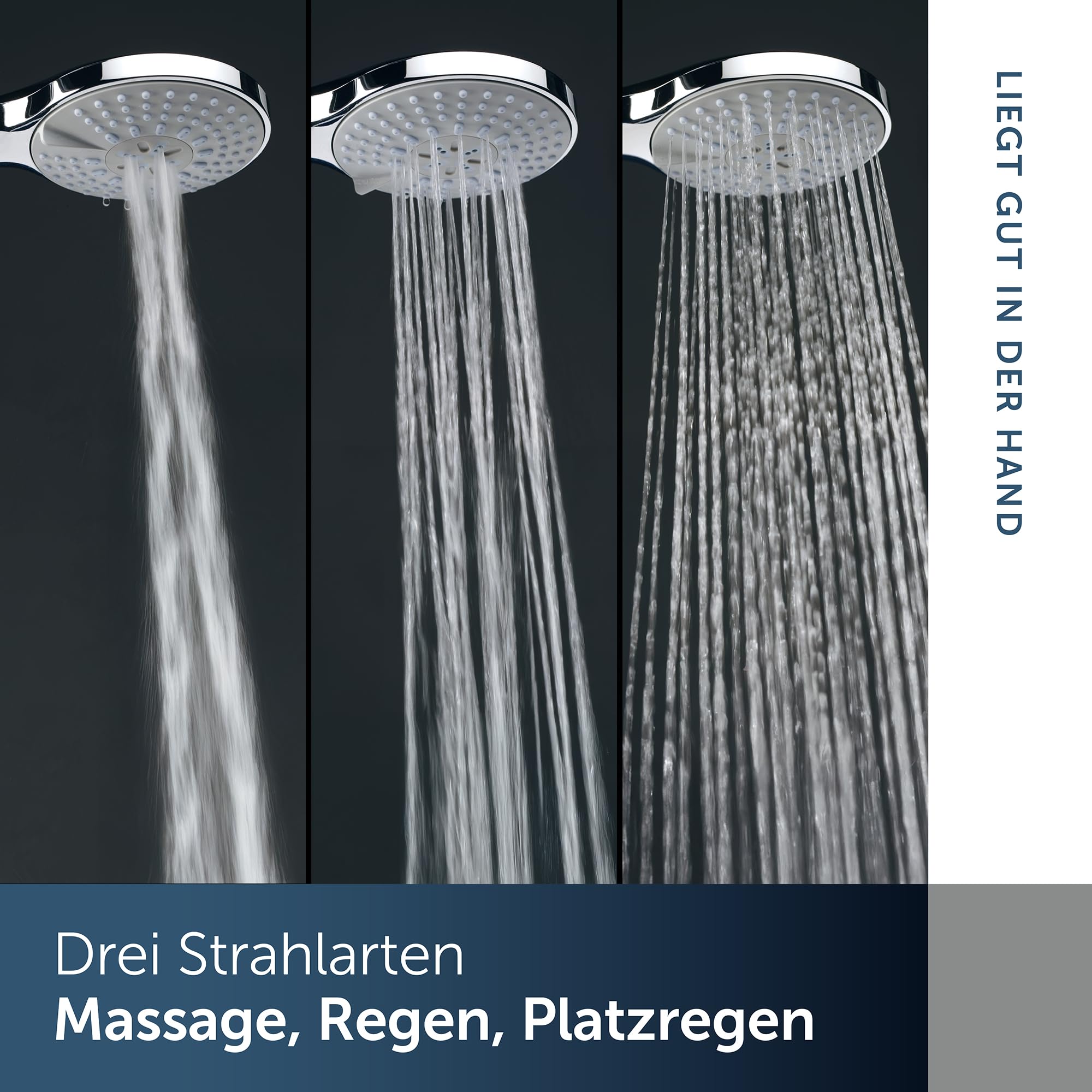 ideal-standard-idealrain-m3-handbrause-chrom-3-strahl-wassersparend image 5