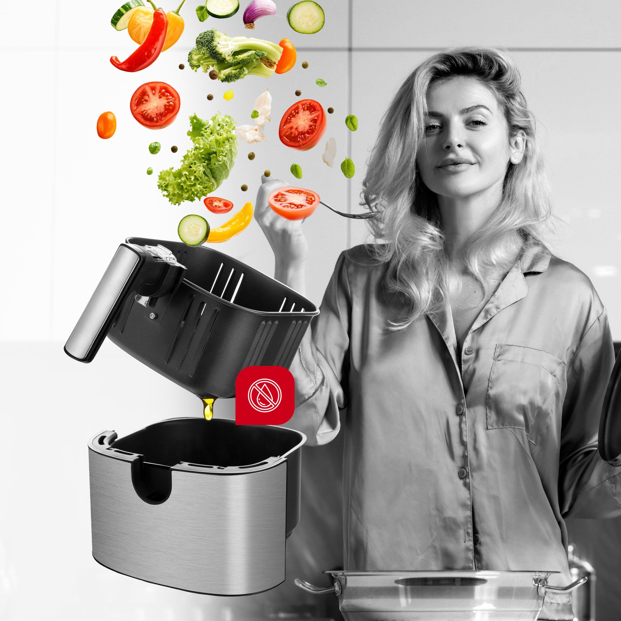 lehmann-hei-luftfritteuse-xl-6-5l-airfryer-8-programme-schwarz image 7
