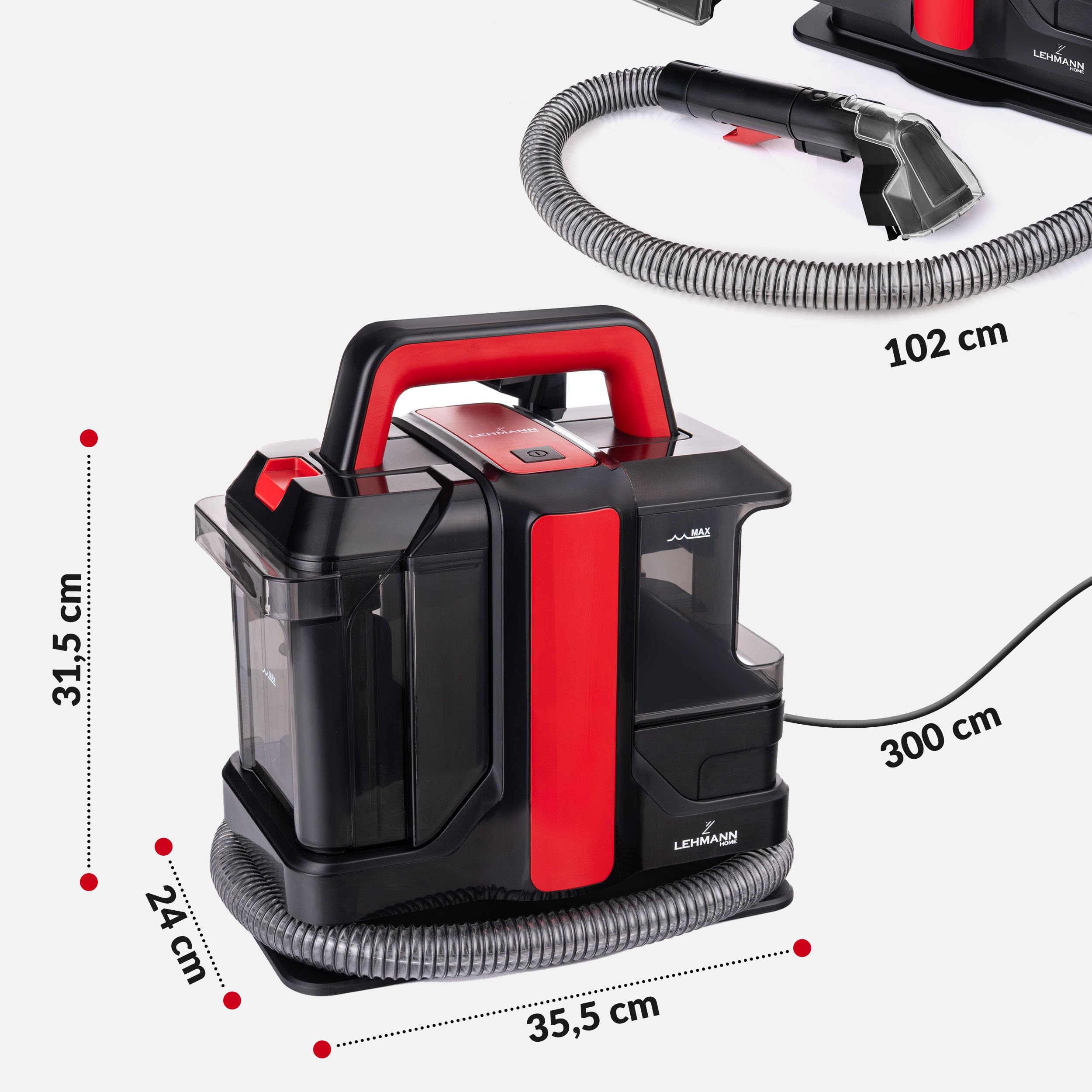 lehmann-easywash-waschsauger-teppichreiniger-750w-2-in-1 image 3