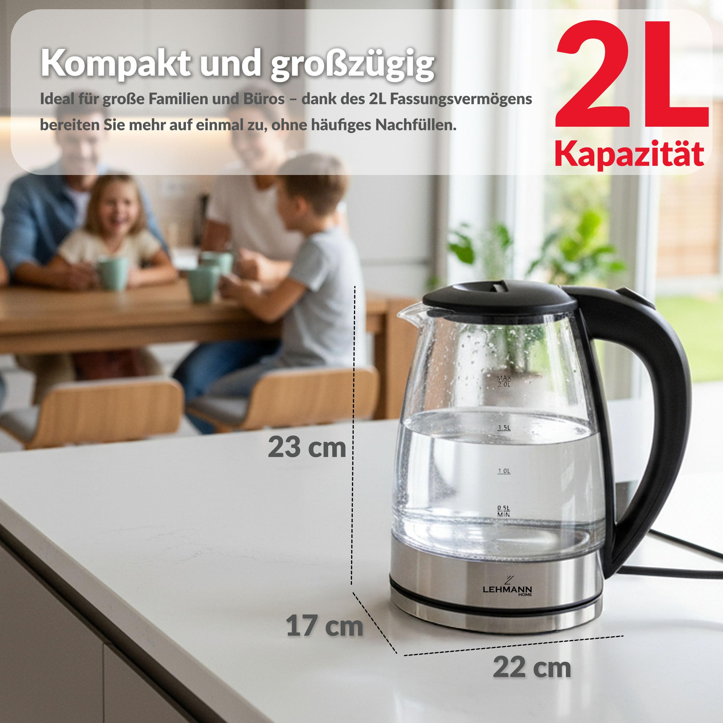lehmann-wasserkocher-glas-2-l-2200-w-transparent-led image 3
