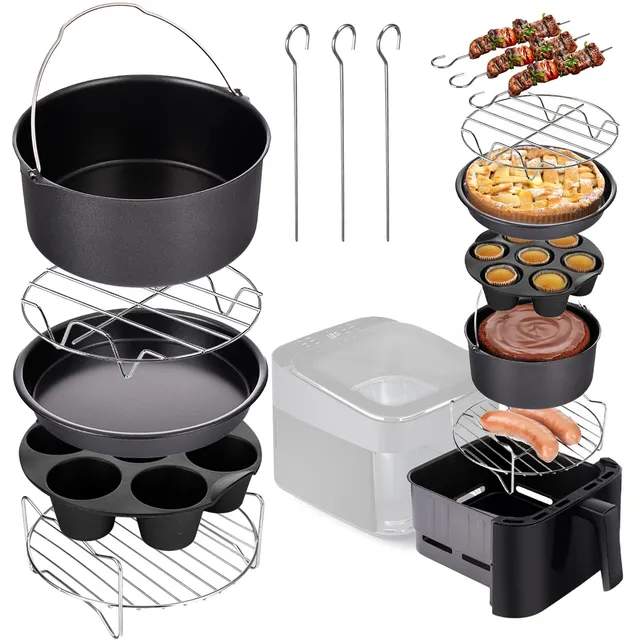 lehmann-hei-luftfritteuse-zubeh-r-set-8-teilig-20cm-antihaft image 1