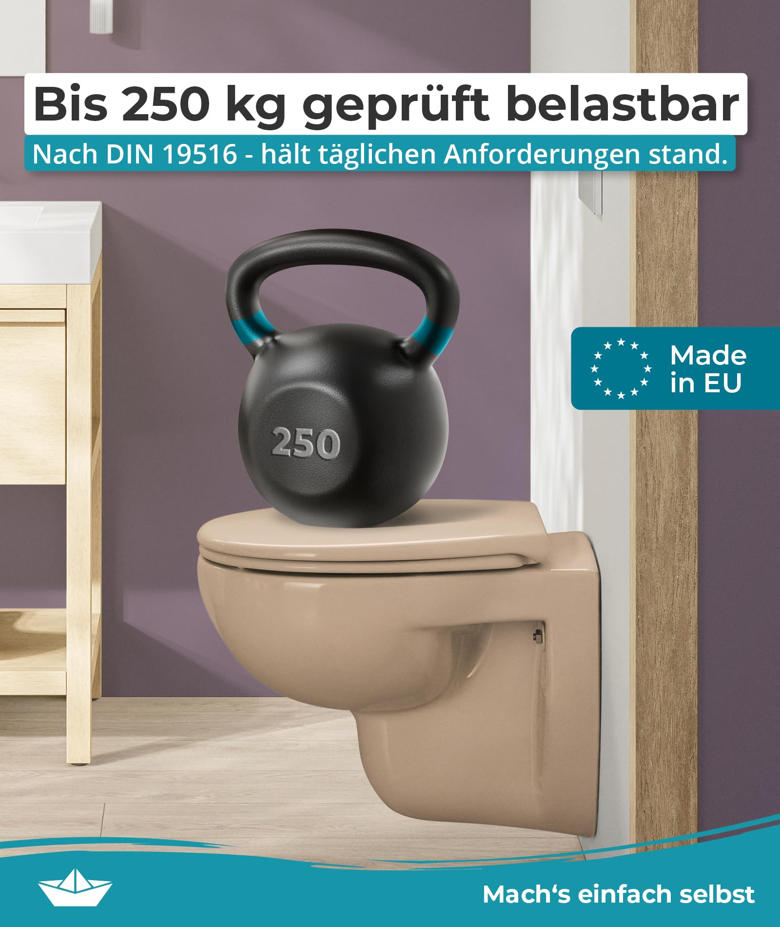 calmwaters-wc-sitz-oval-beige-bahamabeige-duroplast-absenkautomatik image 6