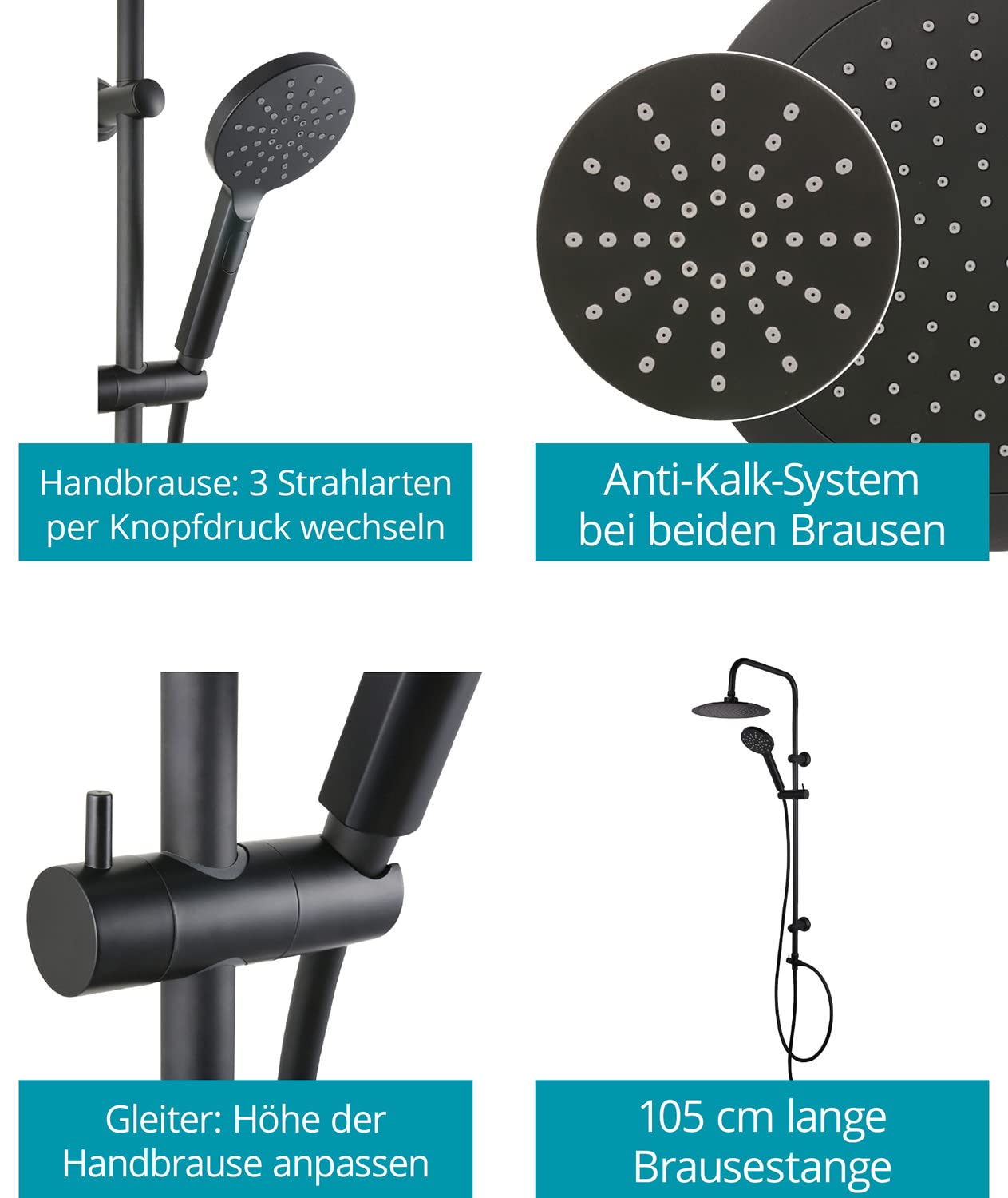 calmwaters-regendusche-set-schwarz-kopf-handbrause-aufputz image 3