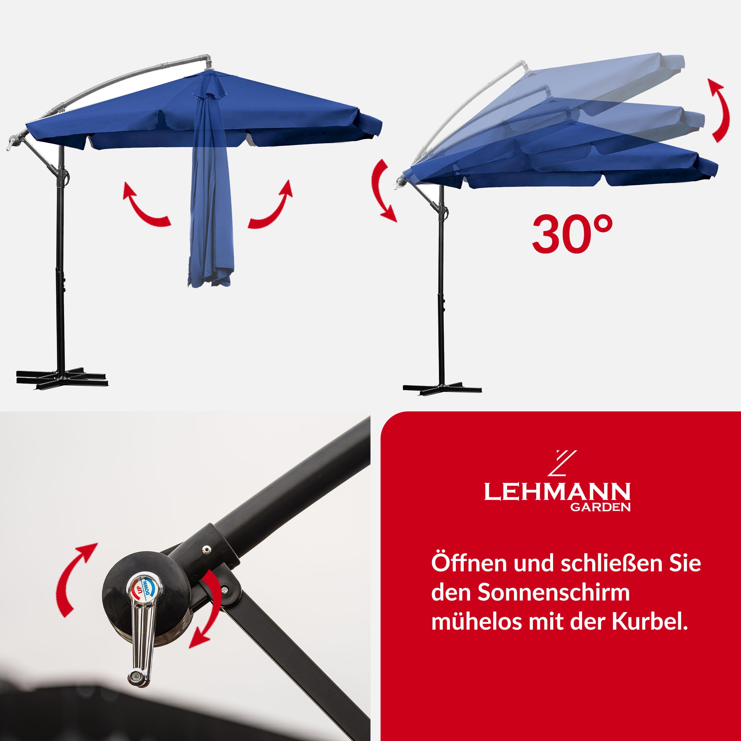 lehmann-lgagu-2430-ampelschirm-300-cm-mit-st-nder-kurbel-uv-schutz-2 image 4