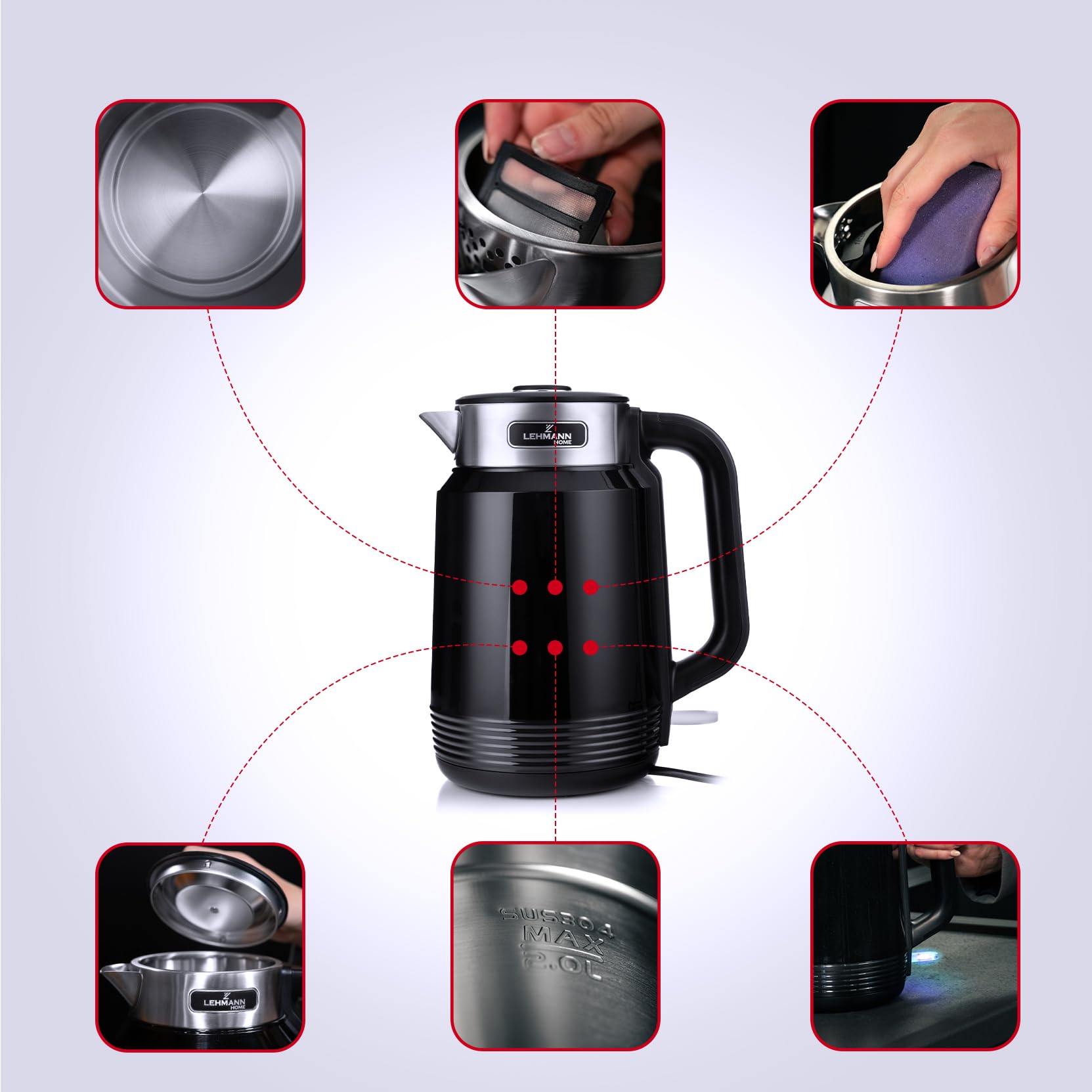lehmann-wasserkocher-schwarz-edelstahl-2l-2200w-doppelwand image 4