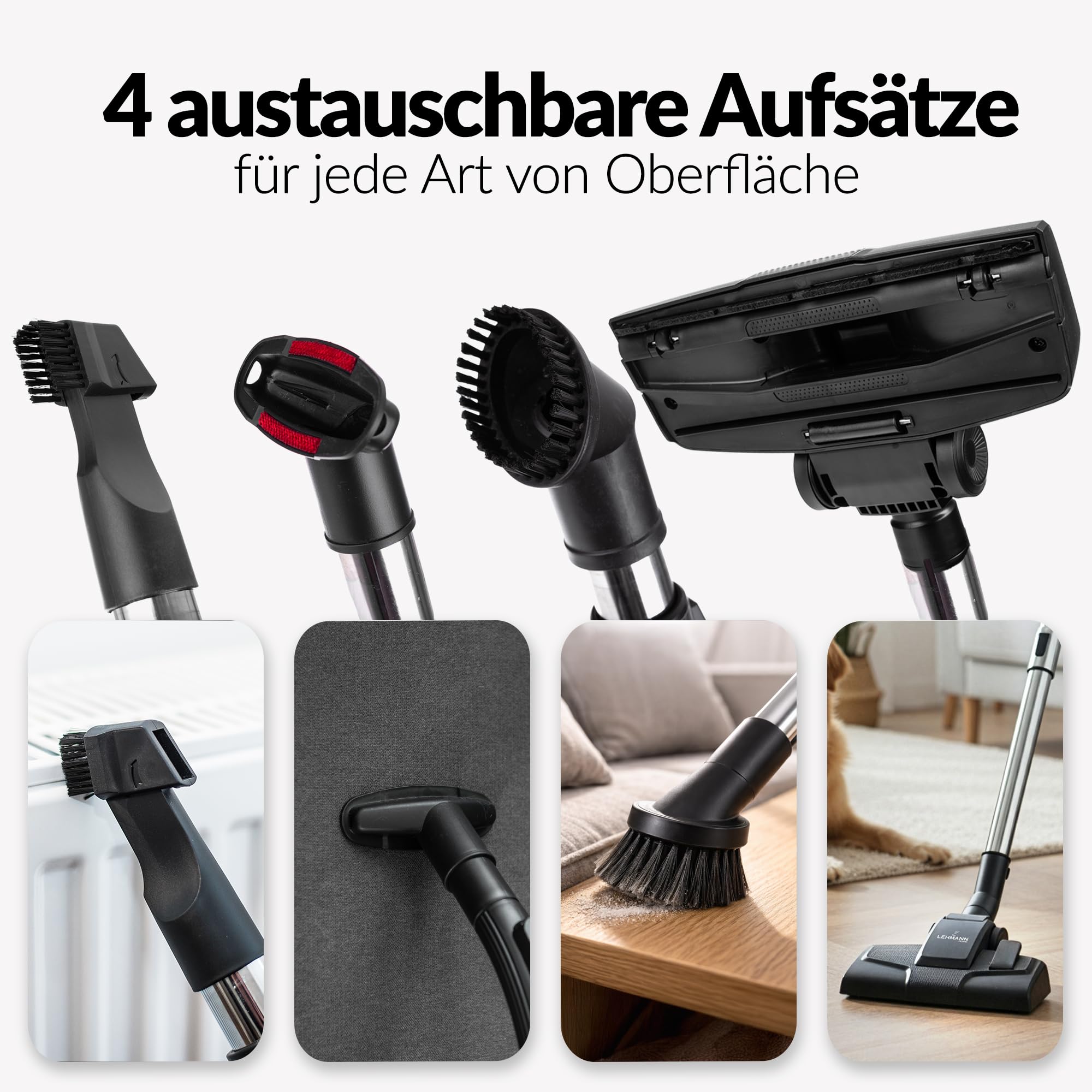 lehmann-zyklon-staubsauger-beutellos-900w-schwarz-rot-hepa image 8