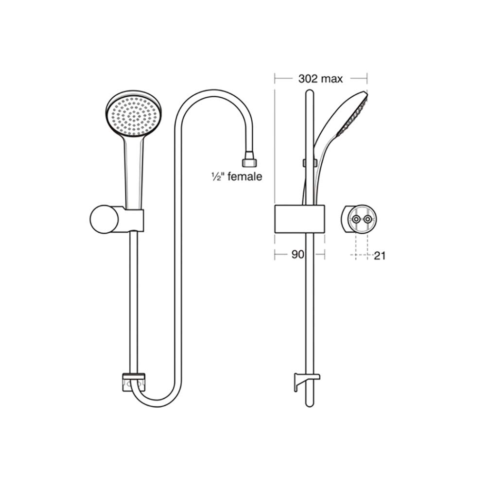 ideal-standard-idealrain-m3-b9489aa-duschset-chrom image 2