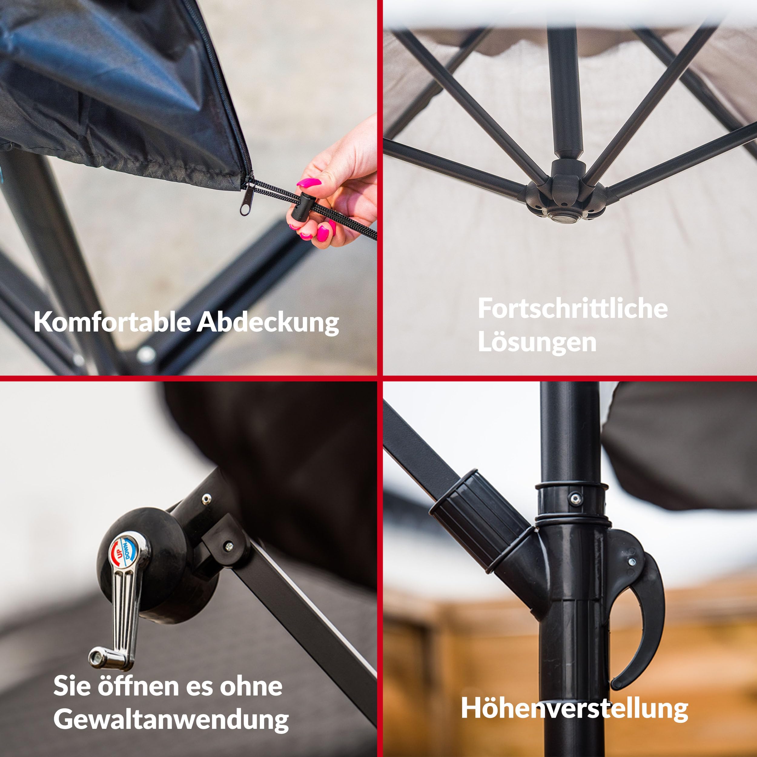 lehmann-lgagu-2430-ampelschirm-300-cm-mit-st-nder-kurbel-uv-schutz-2 image 5