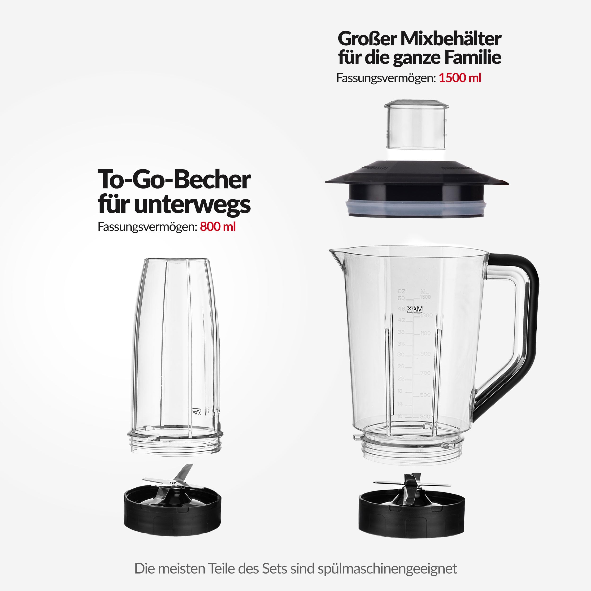 lehmann-blendery-standmixer-1000w-1-5l-800ml-to-go-smoothie-maker image 8