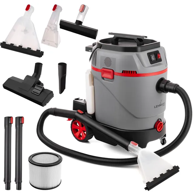 lehmann-primewash-2800-waschsauger-hei-wasser-60-c-grau image 1