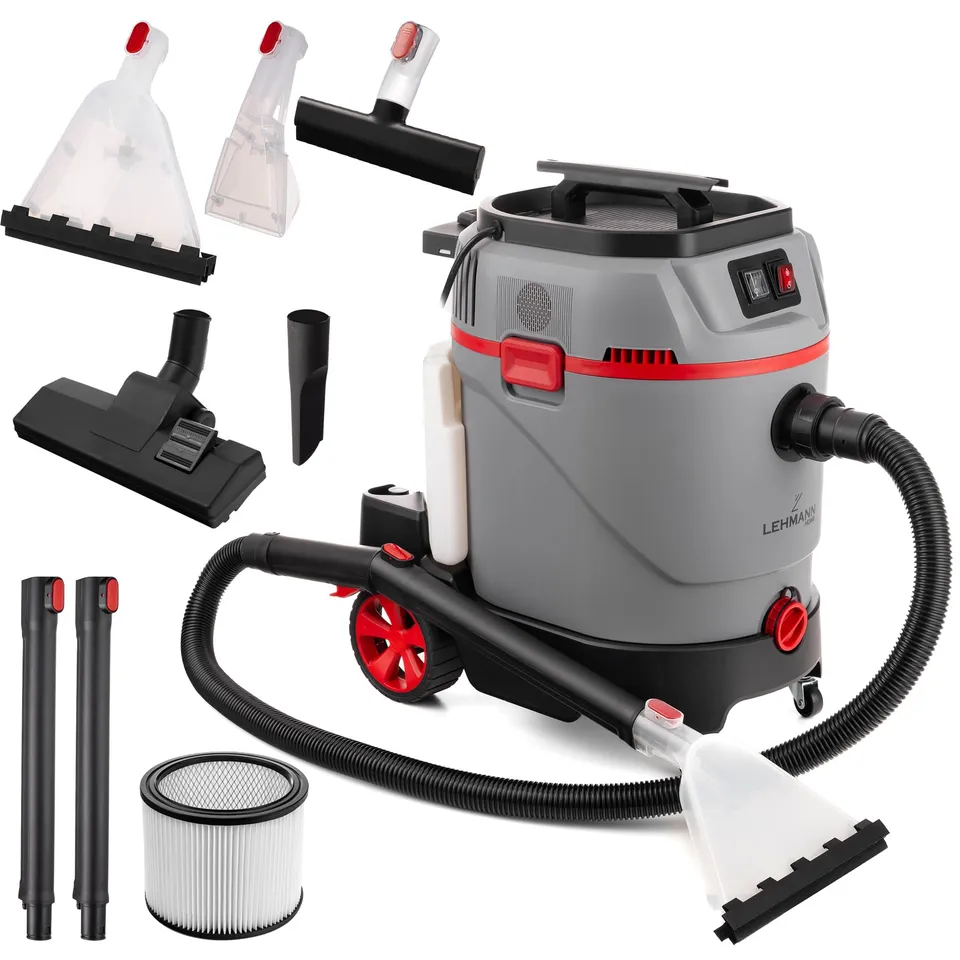 lehmann-primewash-2800-waschsauger-hei-wasser-60-c-grau image 1