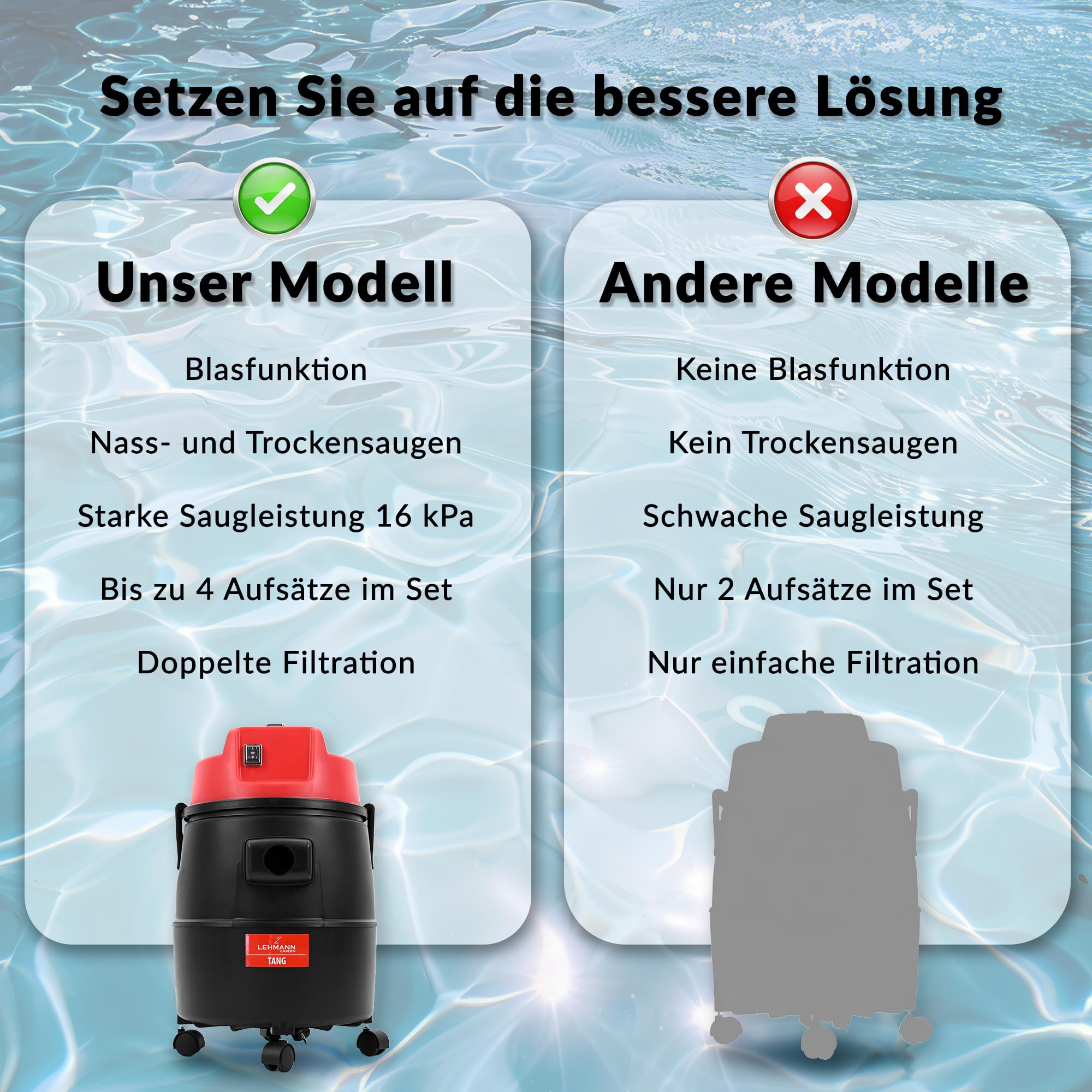 lehmann-teichschlammsauger-4-in-1-1400w-poolsauger-30l image 6