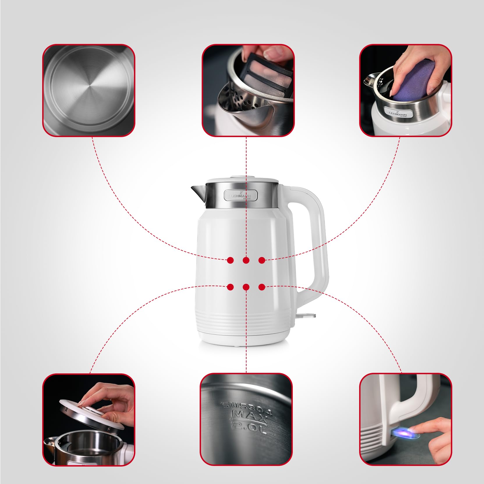 lehmann-wasserkocher-edelstahl-2l-2200w-doppelwand-bpa-frei image 4