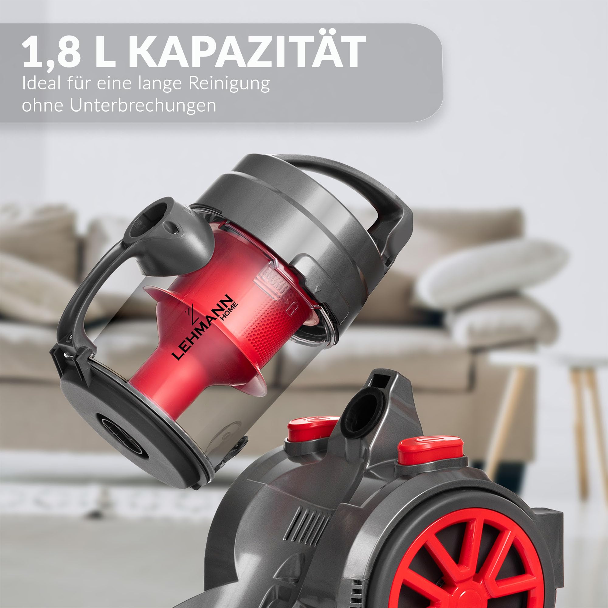 lehmann-tinosa-4000-zyklon-staubsauger-beutellos-h13-1-8l image 5