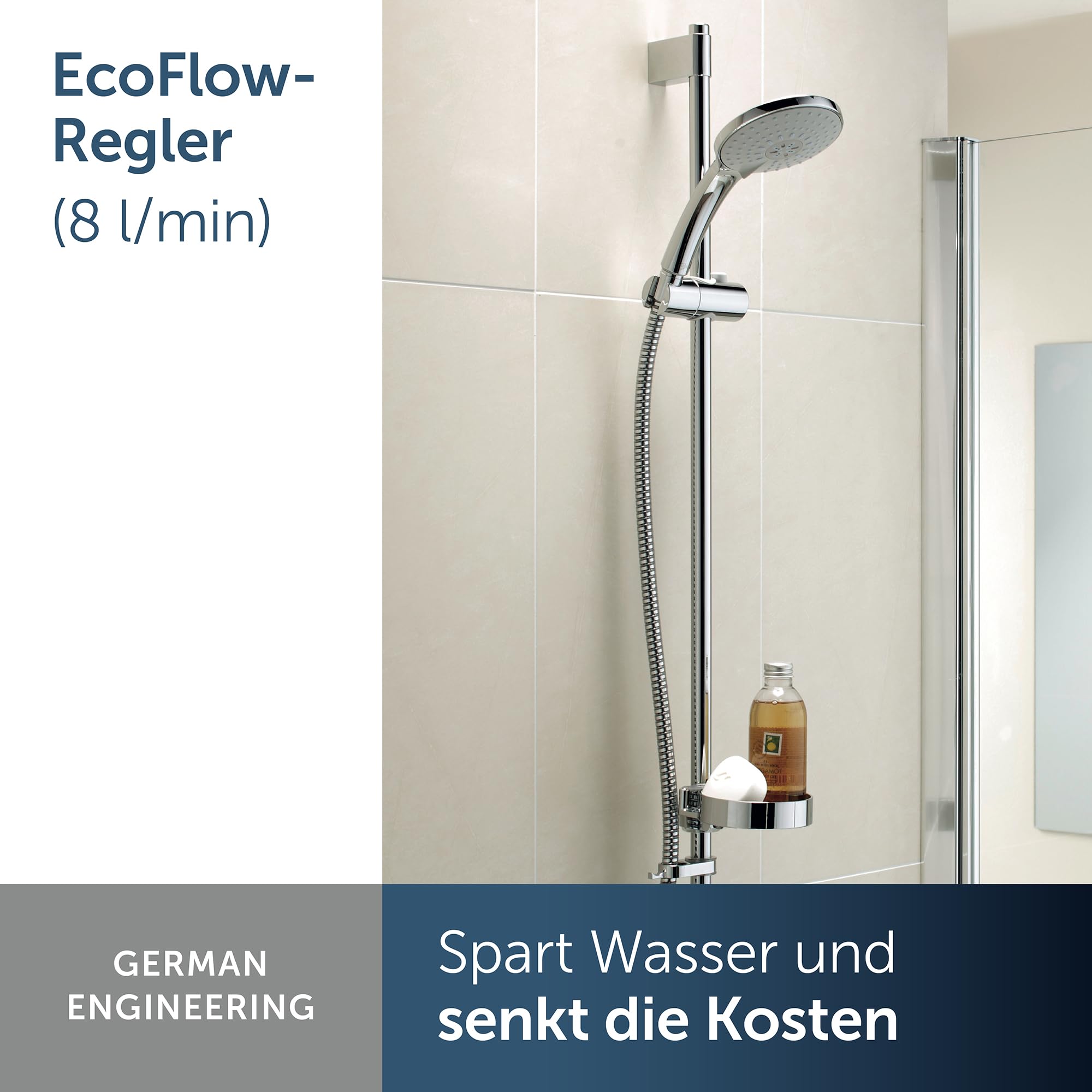 ideal-standard-idealrain-m3-handbrause-chrom-3-strahl-wassersparend image 3