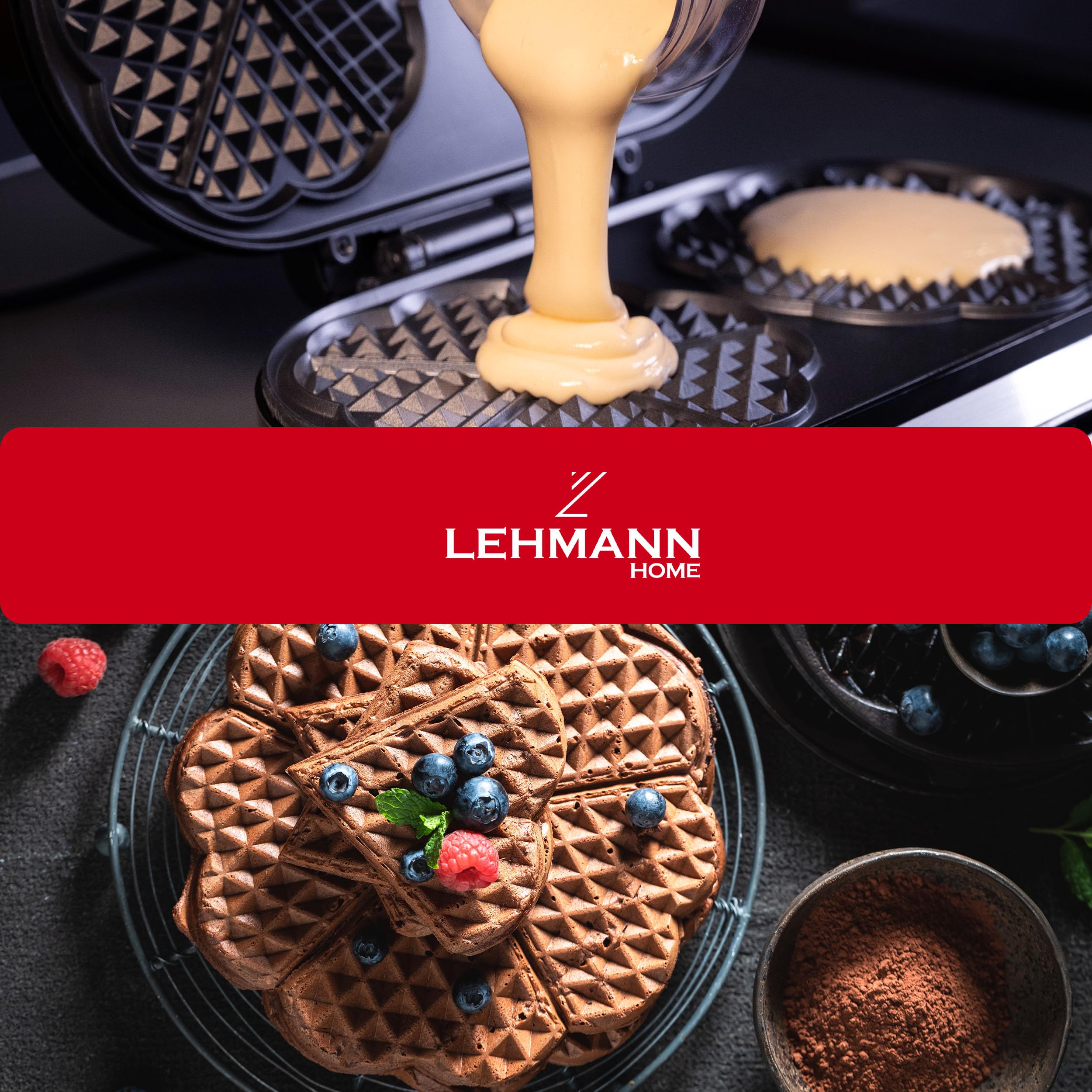 lehmann-gofrownice-doppel-herzform-waffeleisen-1200w-schwarz-silber image 4