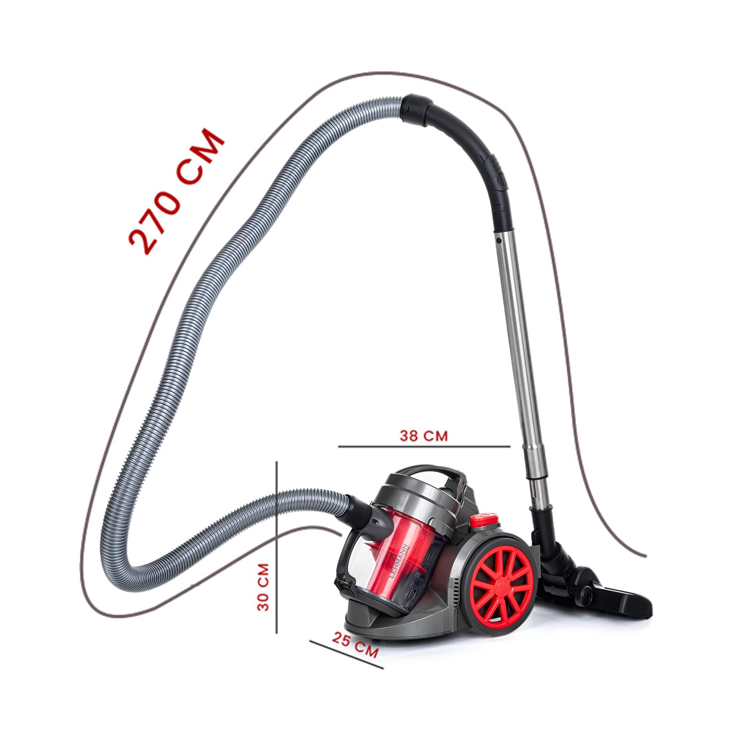 lehmann-tinosa-4000-zyklon-staubsauger-beutellos-h13-1-8l image 3