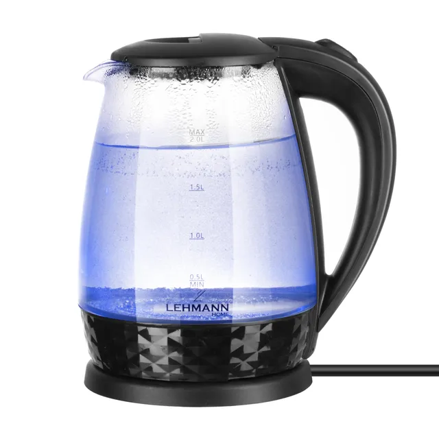 lehmann-lhoek-2220c-glas-wasserkocher-2l-led-2200w image 1