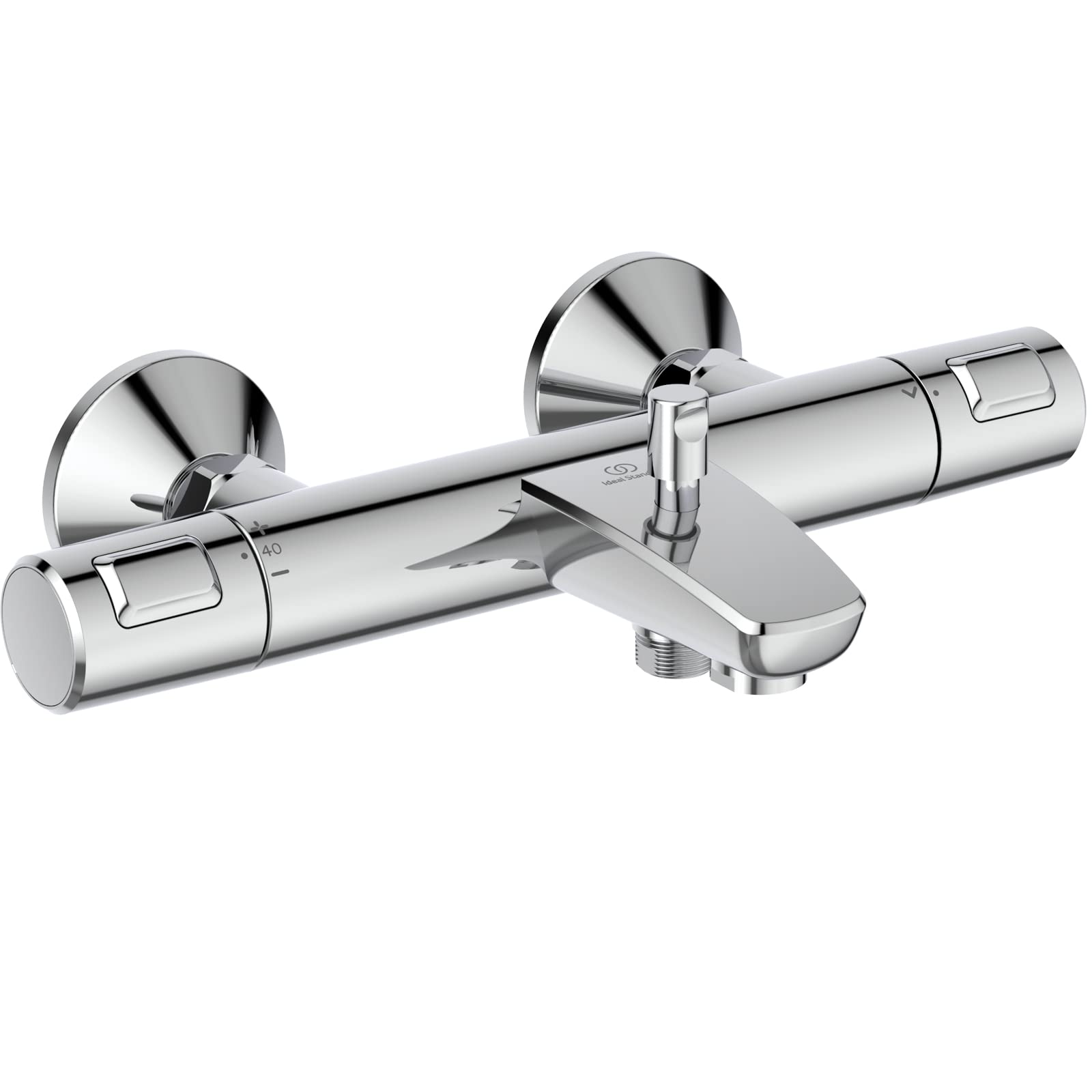 ideal-standard-ceratherm-t25-wannenarmatur-thermostat-chrom image 1