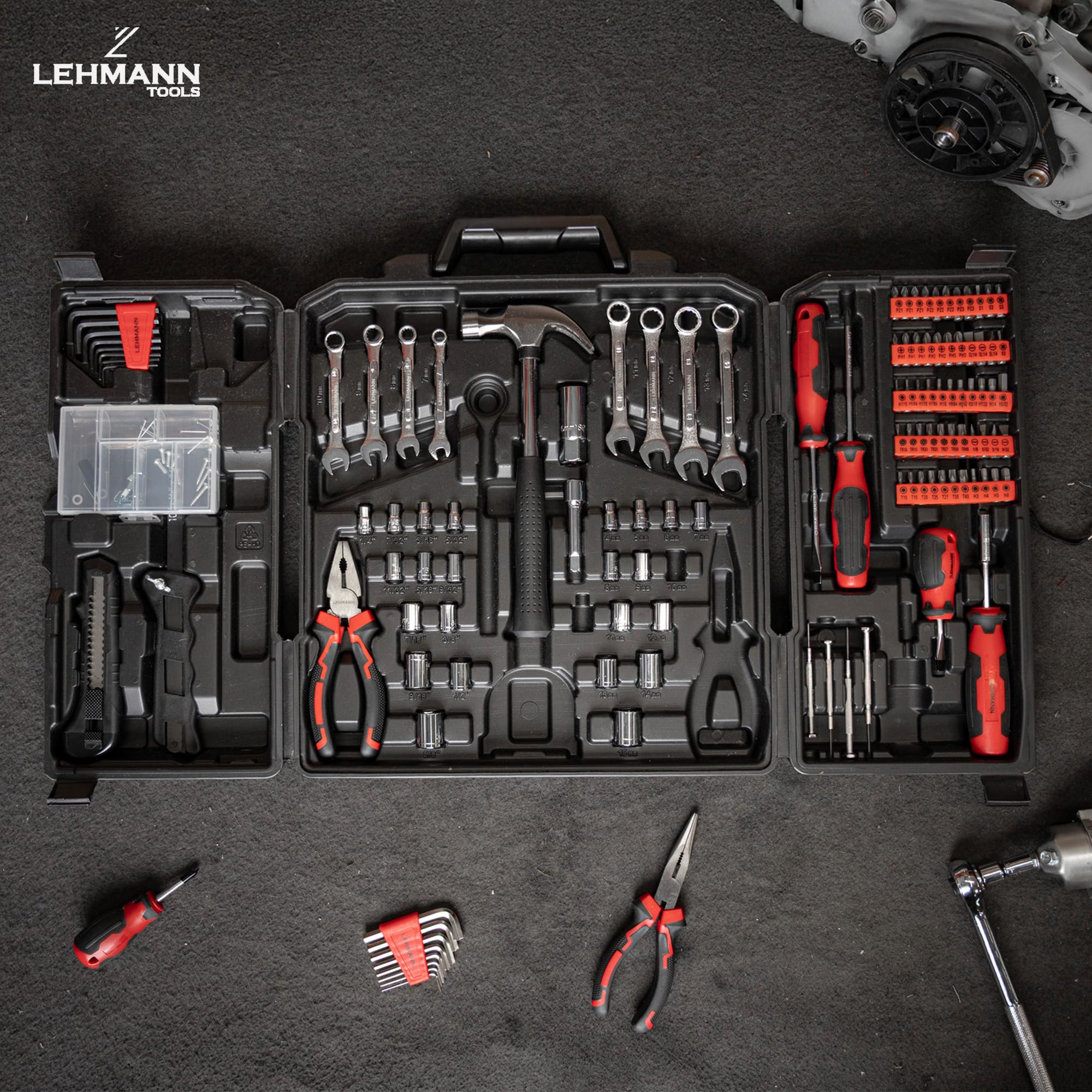 lehmann-werkzeugkoffer-gef-llt-168-tlg-universal-set image 2