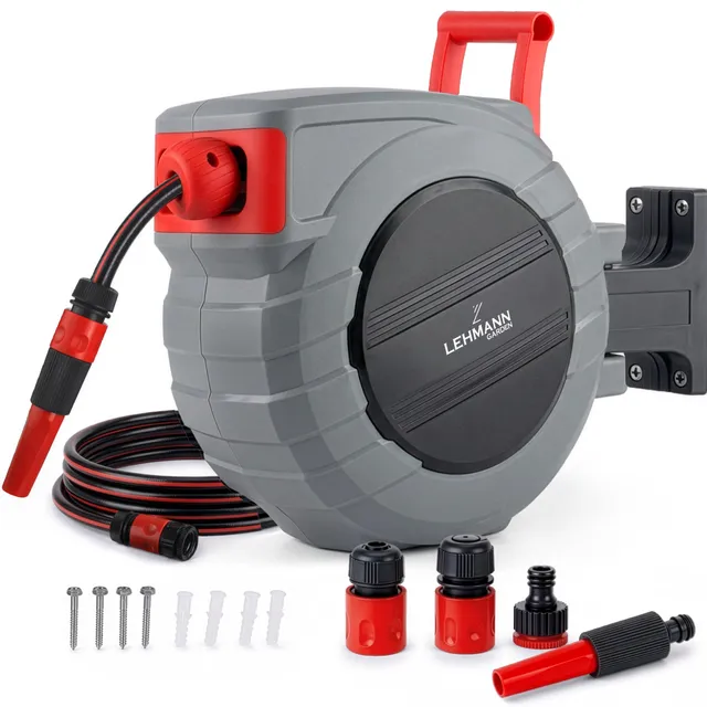 lehmann-schlauchbox-15-m-wand-schlauchtrommel-automatik image 1