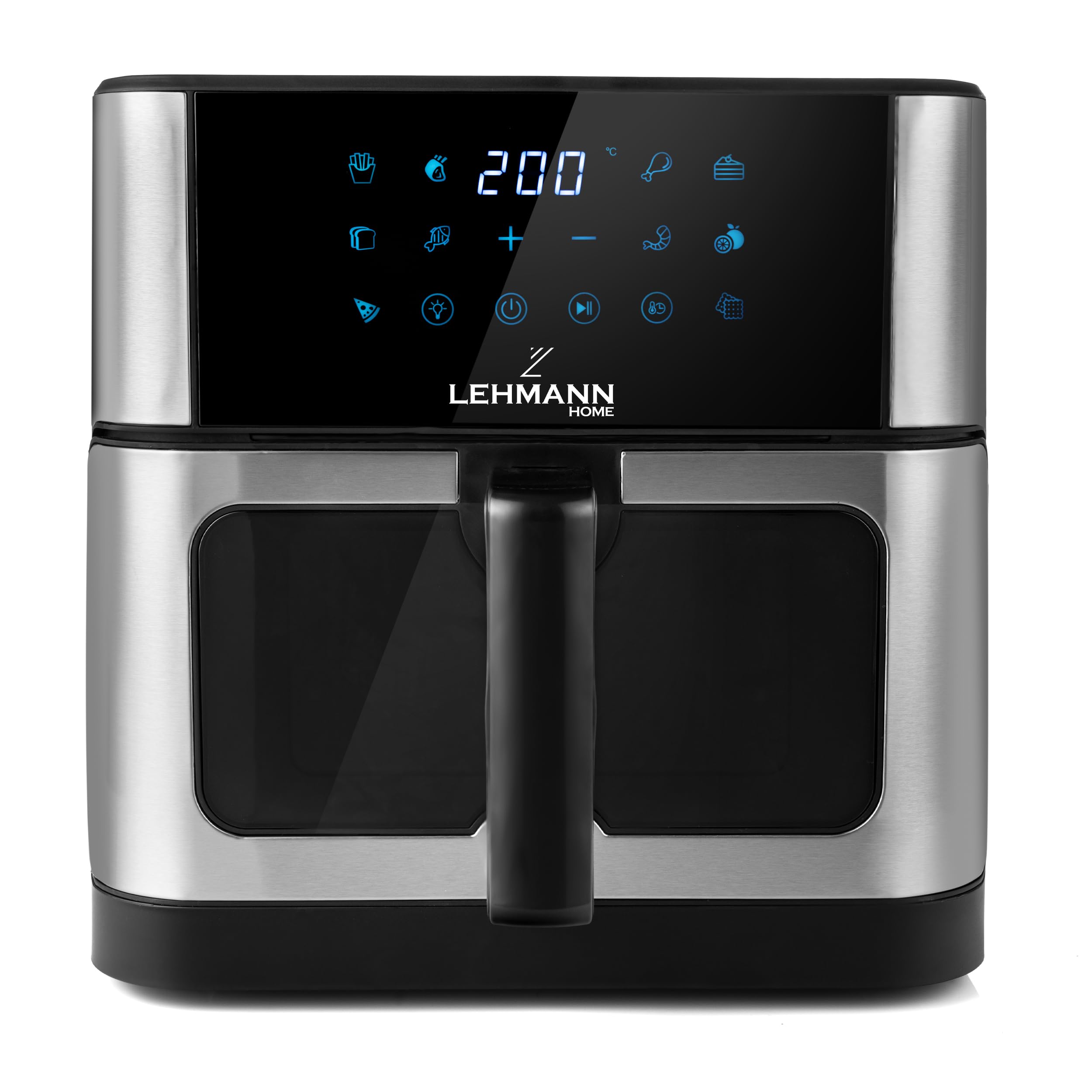 lehmann-hei-luftfritteuse-10l-air-fryer-xxl-wifi-sichtfenster image 8