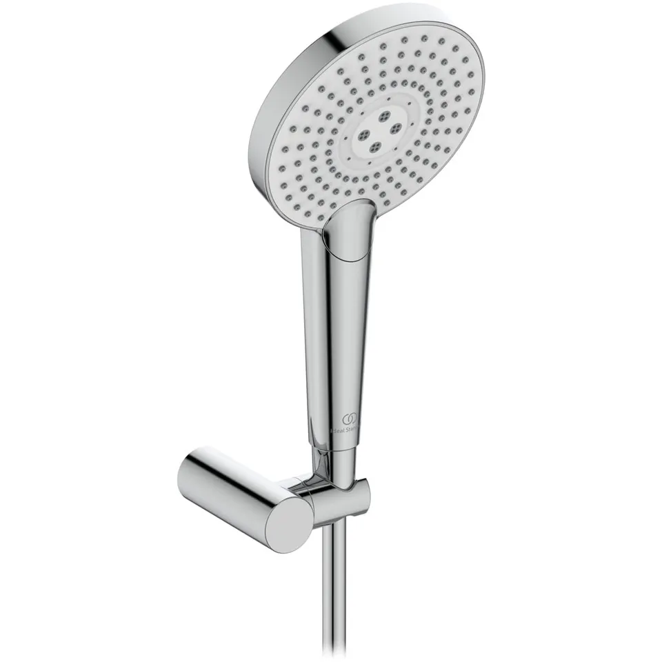 ideal-standard-idealrain-evo-jet-b1765aa-handbrause-set-125-mm-chrom-3-strahlig image 1