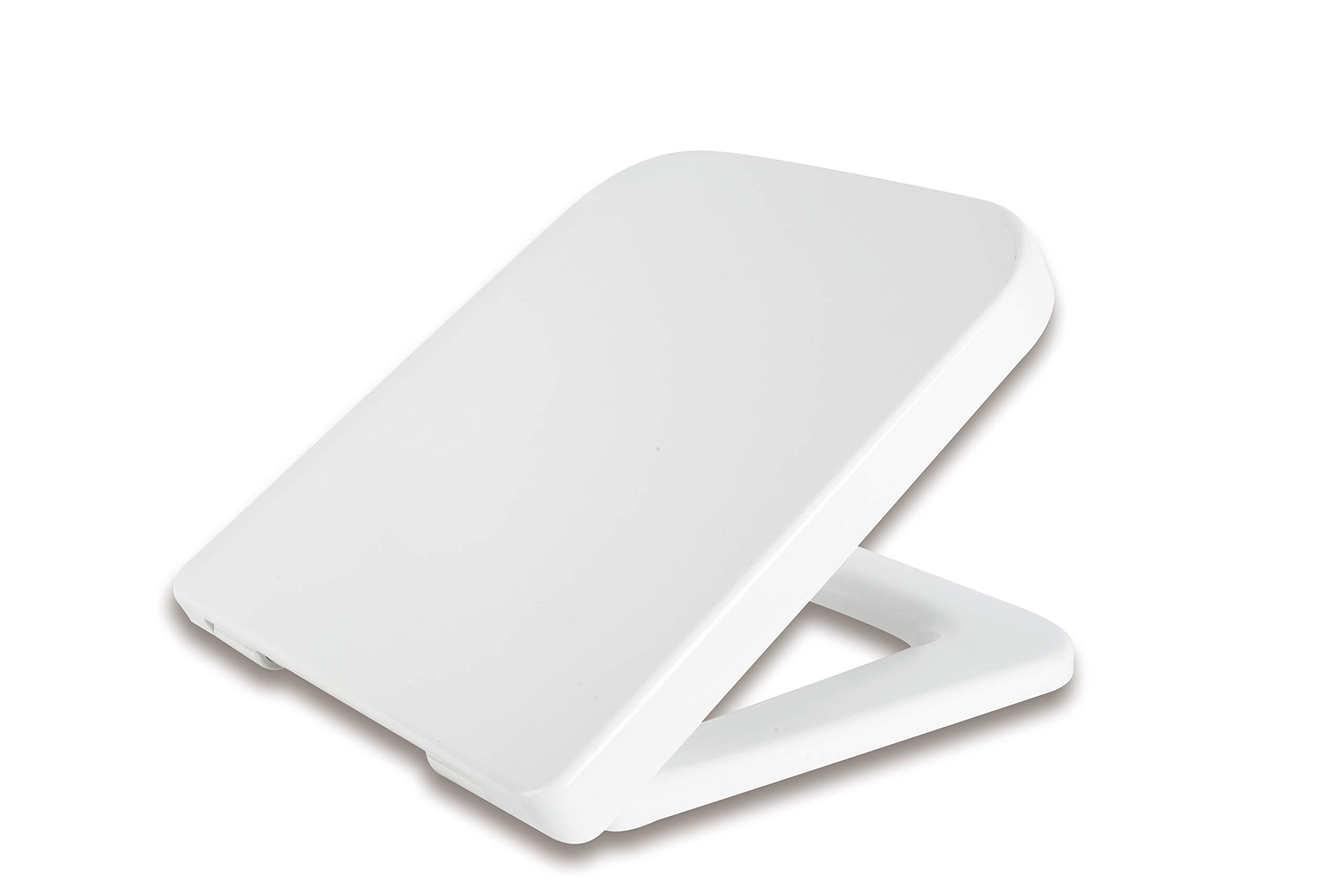 gr-nblatt-wc-sitz-eckig-duroplast-wei-mit-absenkautomatik image 1