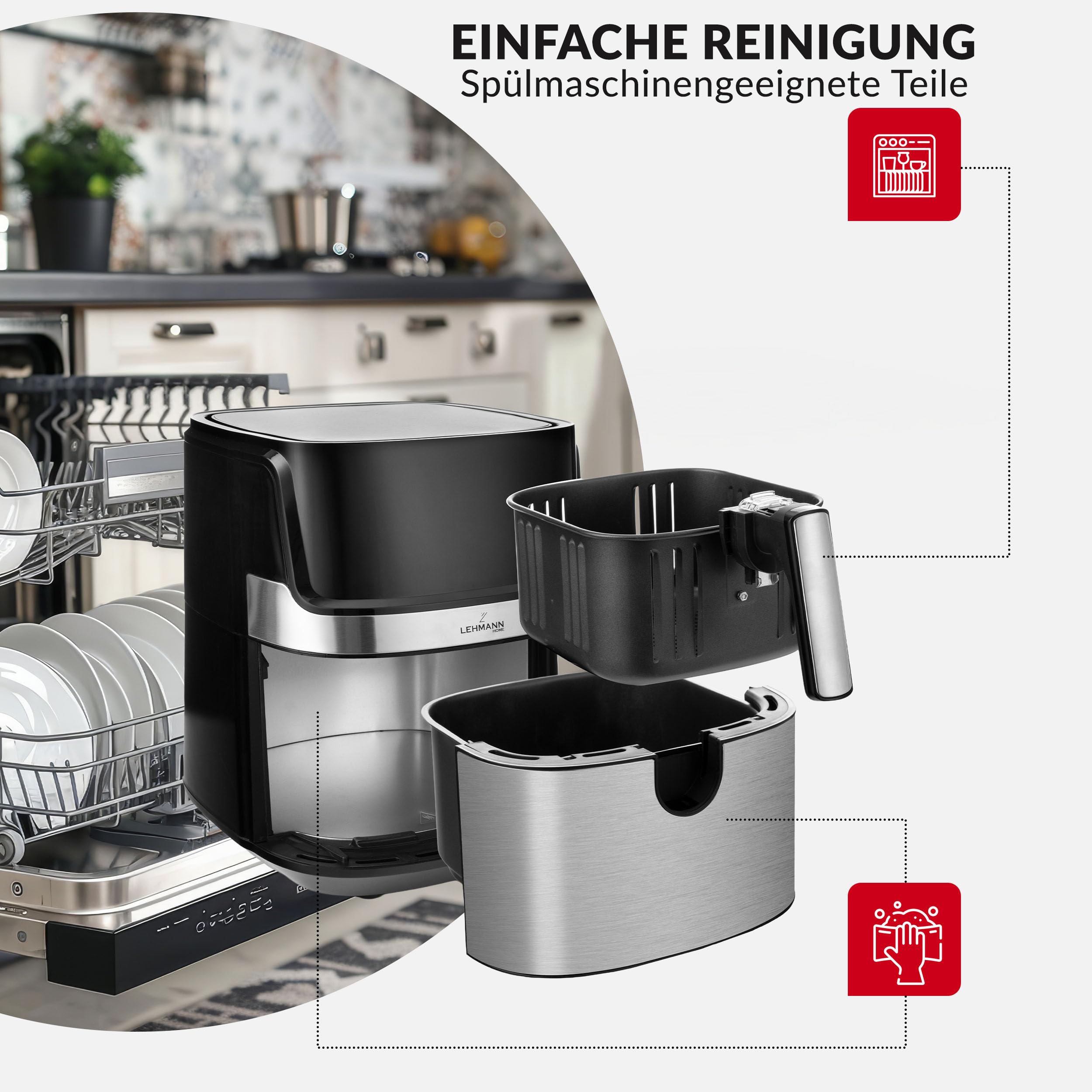 lehmann-hei-luftfritteuse-xl-6-5l-airfryer-8-programme-schwarz image 6