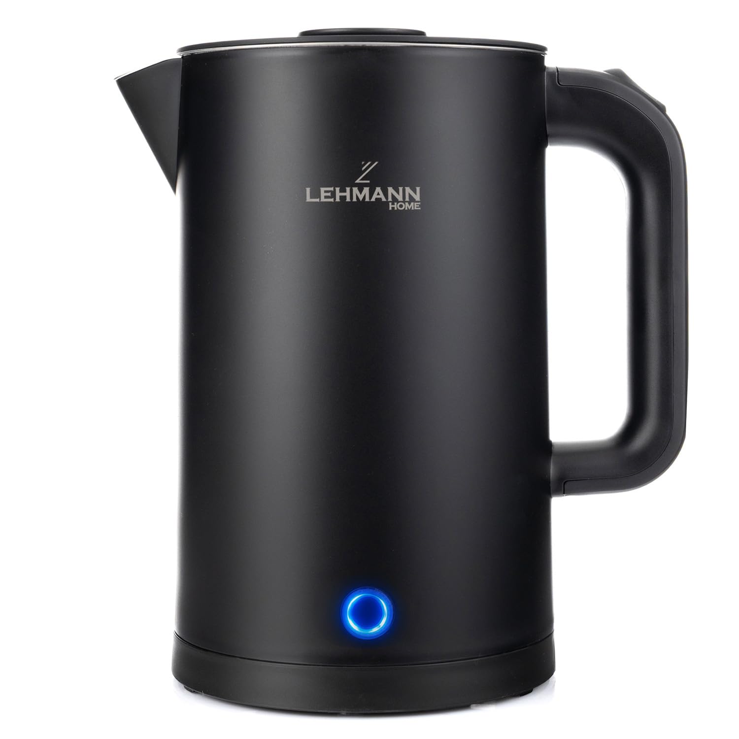 lehmann-wasserkocher-edelstahl-1-7l-2200w-schwarz image 1