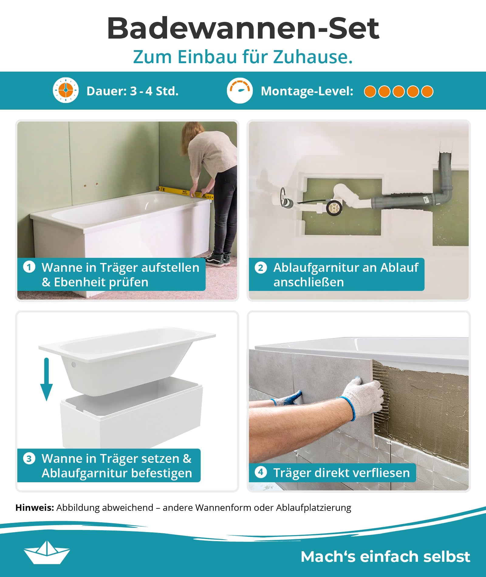 calmwaters-badewanne-190x90-6-eck-acrylwanne-komplett-set-wei image 2