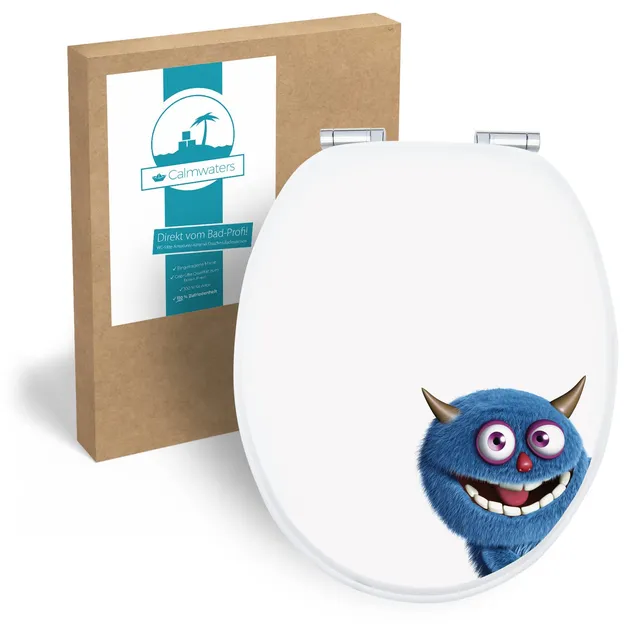 calmwaters-monster-h-rnchen-wc-sitz-o-form-mit-absenkautomatik image 1