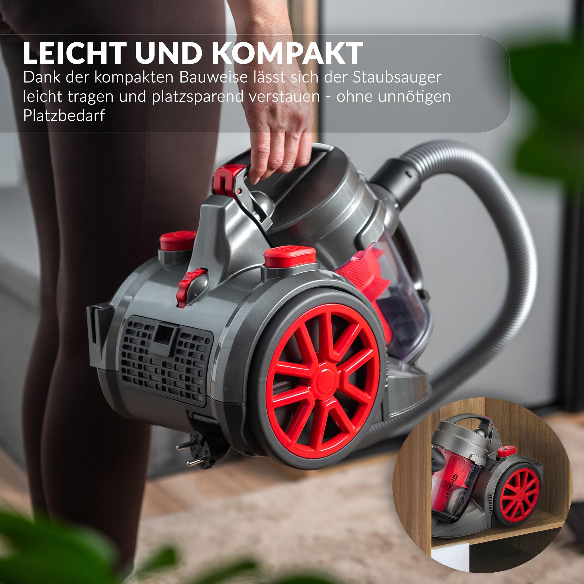 lehmann-tinosa-4000-zyklon-staubsauger-beutellos-h13-1-8l image 8