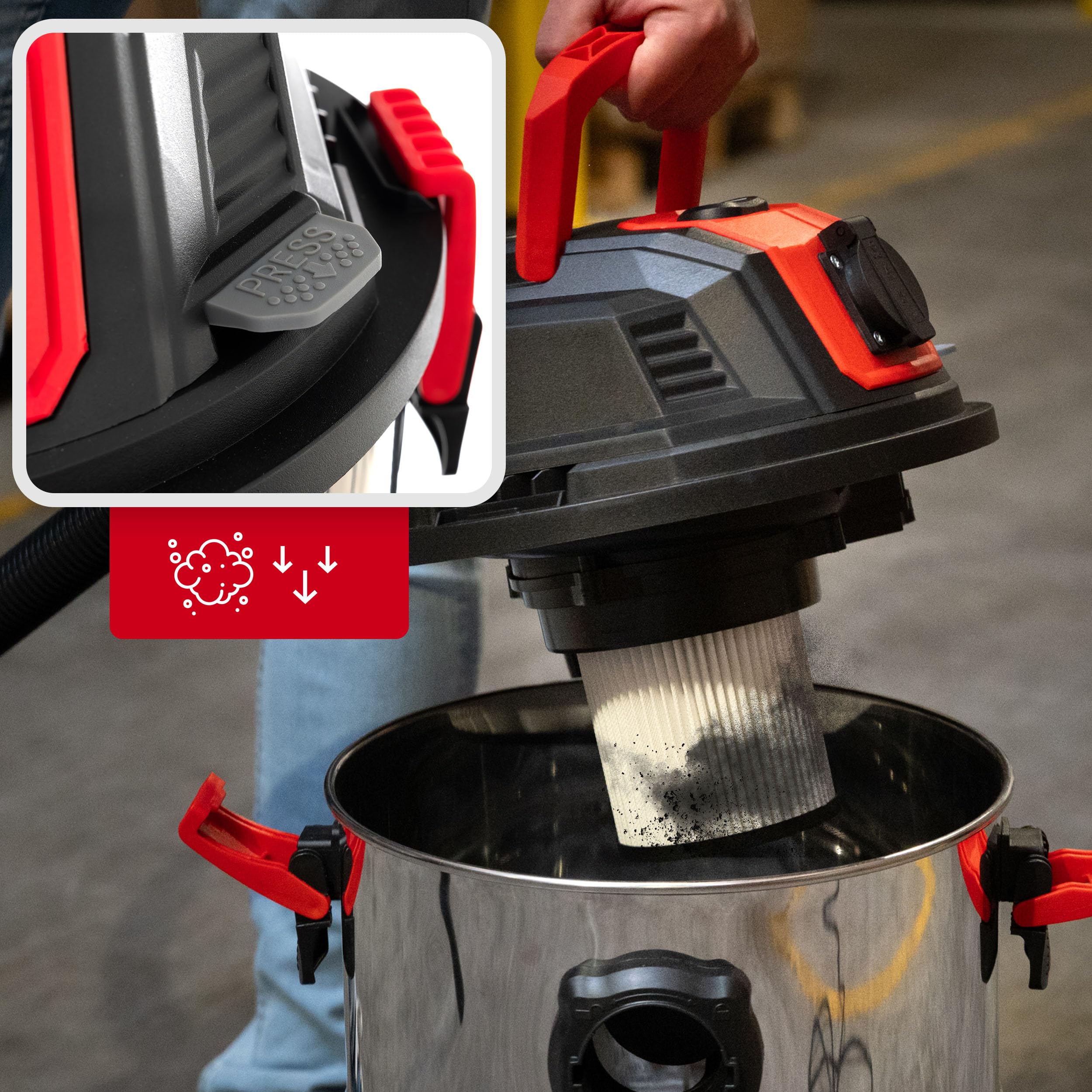 lehmann-industriestaubsauger-30l-nass-trockensauger-mit-steckdose image 8