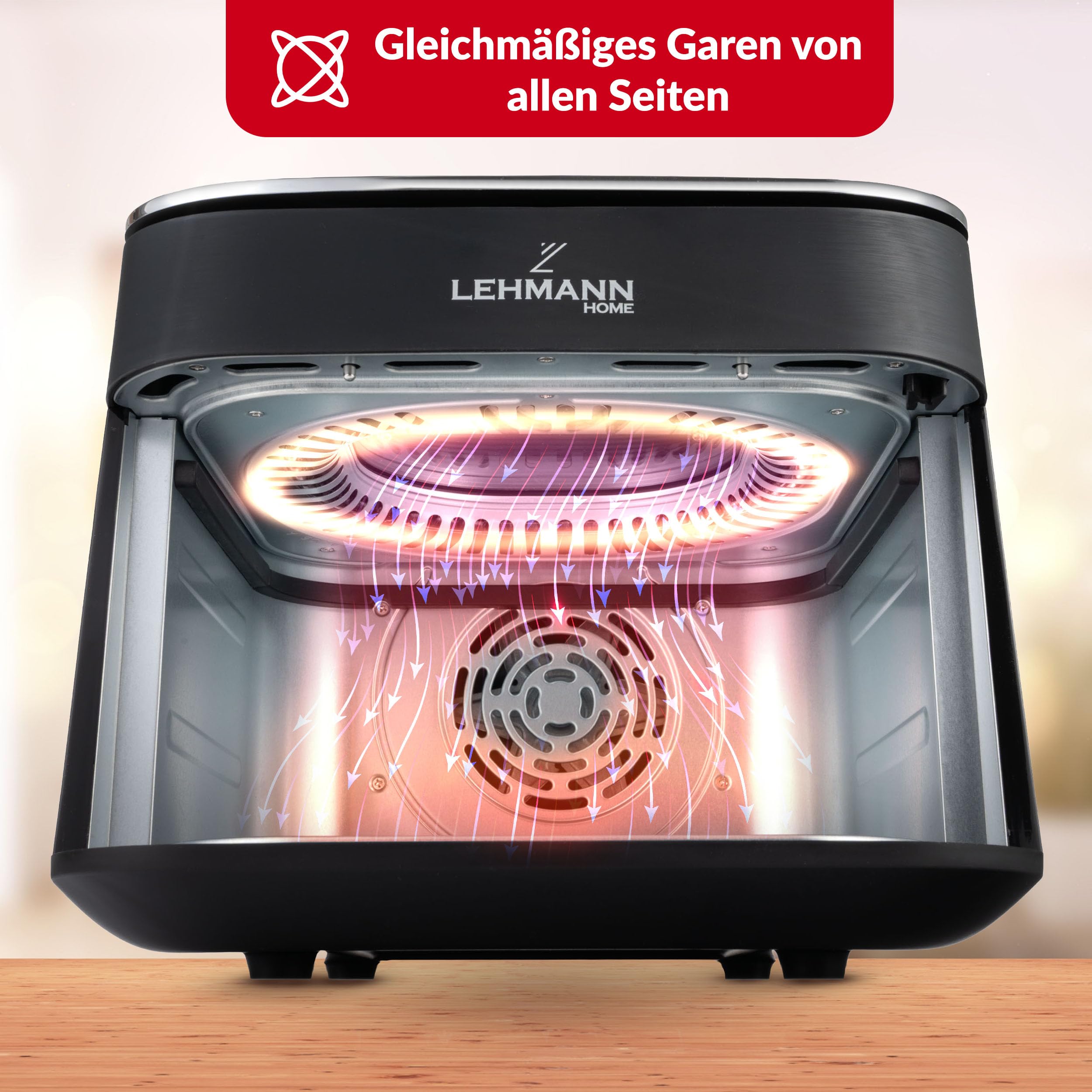 lehmann-xl-hei-luftfritteuse-6-5l-sichtfenster-touch-1700w image 7