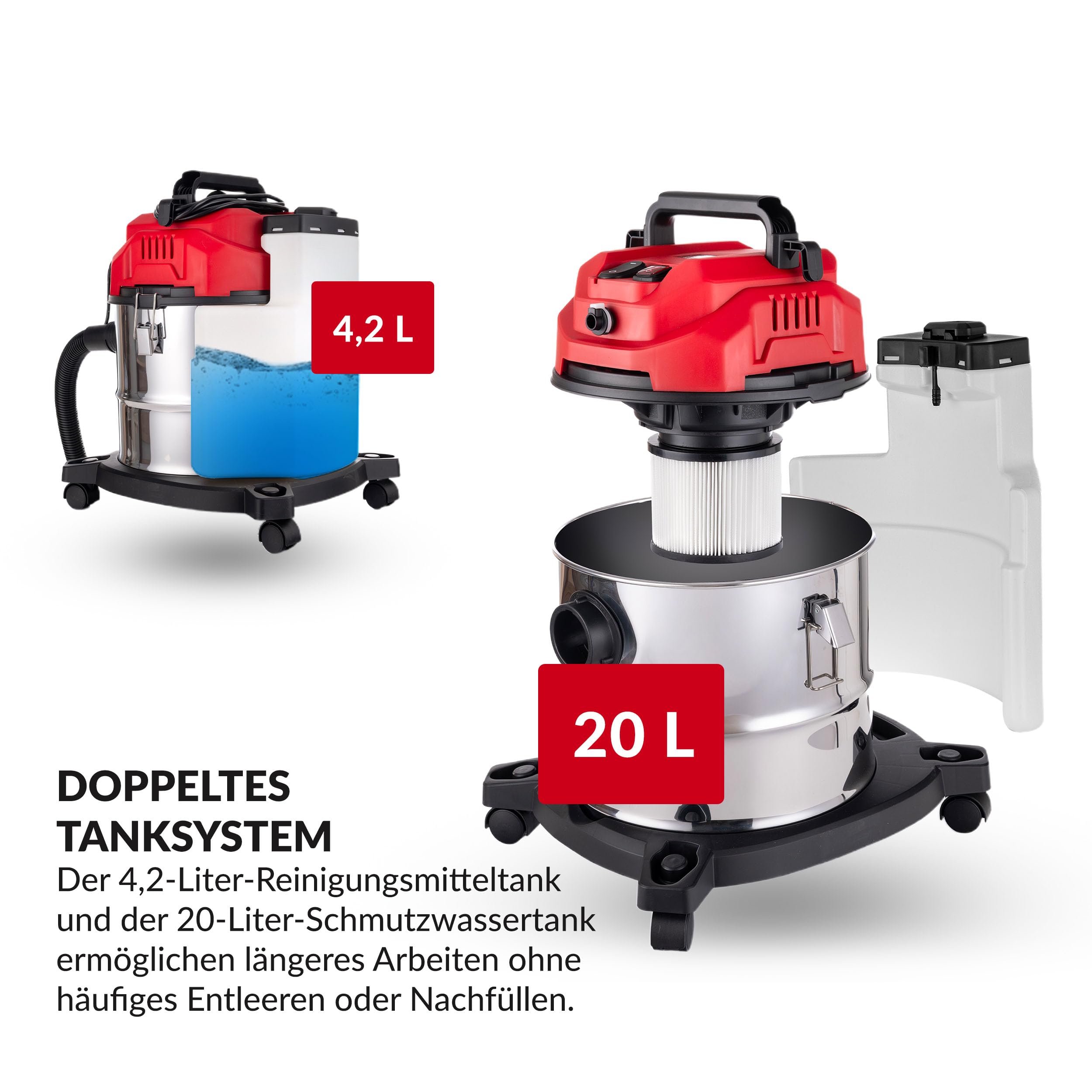 lehmann-waschsauger-1600w-teppichreiniger-polsterreiniger-20l image 8