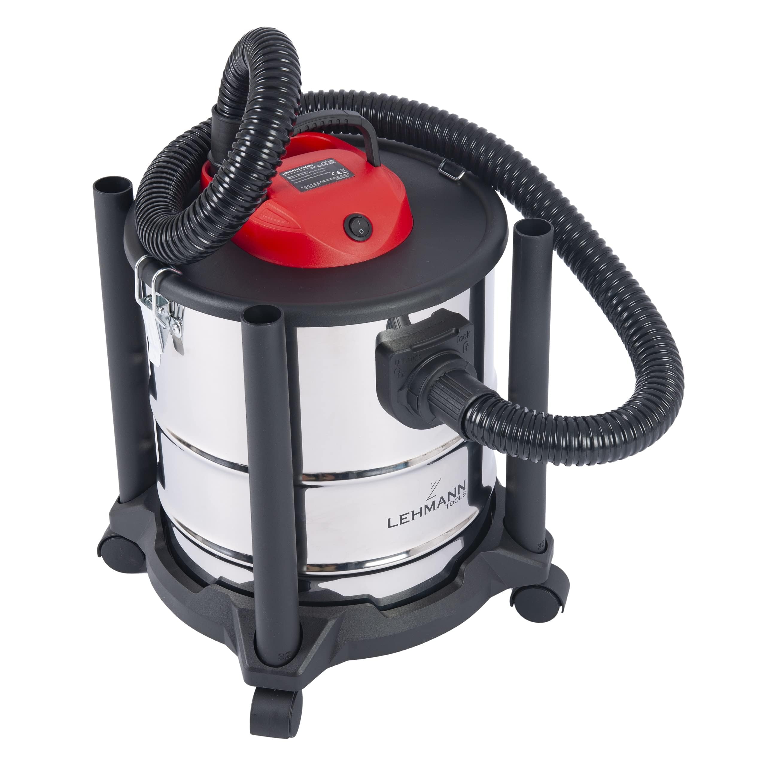 lehmann-haddo-industriestaubsauger-2000w-silber-20-liter image 5