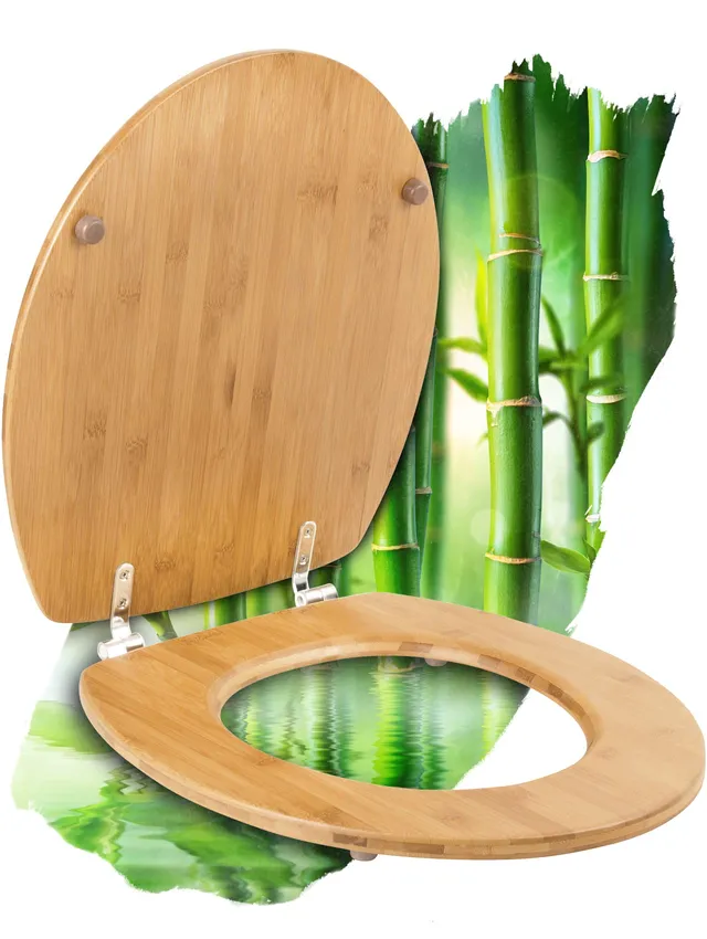 calmwaters-wc-sitz-bambus-braun-absenkautomatik-oval image 1