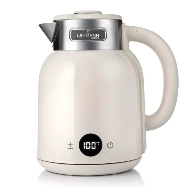 lehmann-wasserkocher-1-5l-2200w-beige-40-100-c image 1