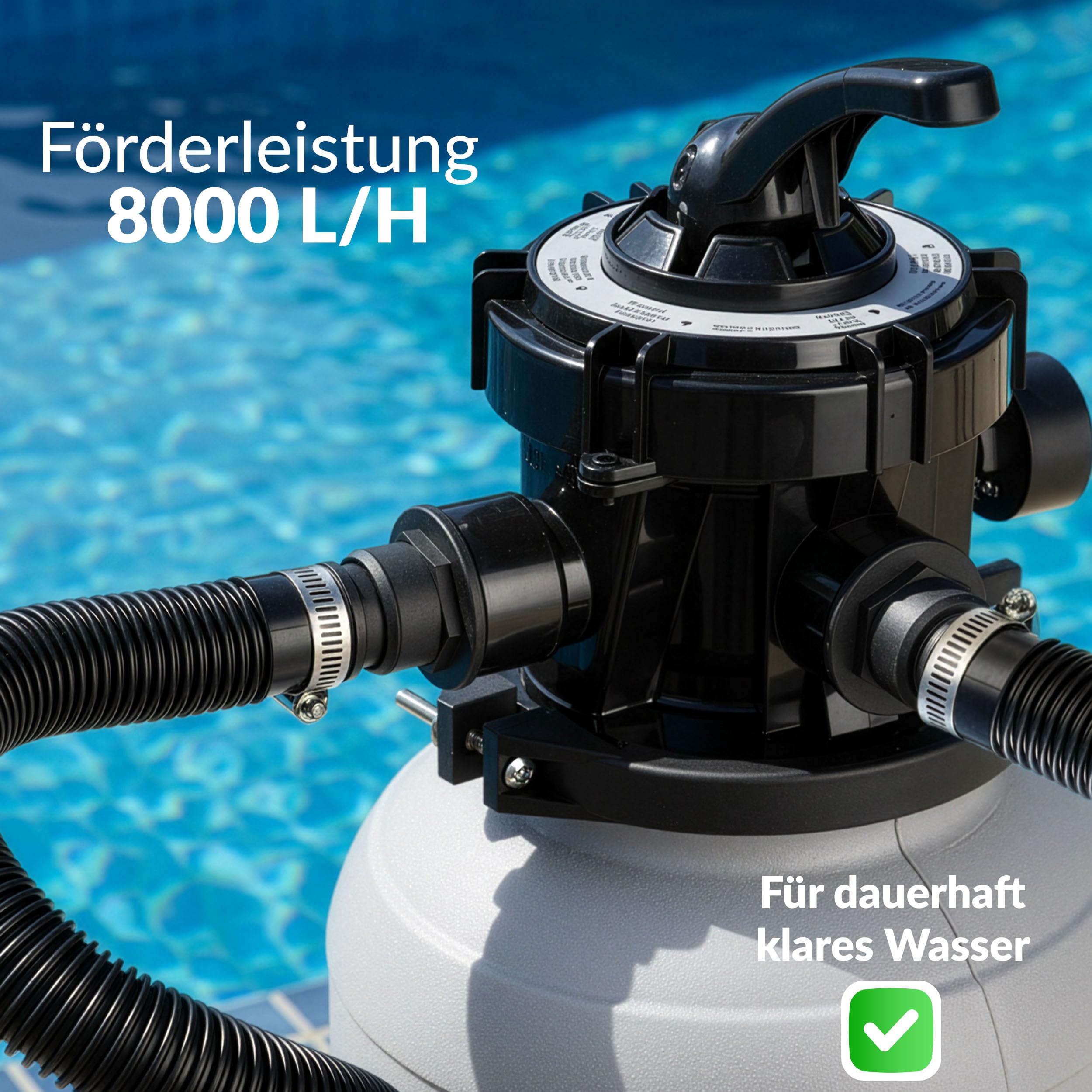 lehmann-sandfilteranlage-8000-l-h-pool-filteranlage-grau-250-w image 5